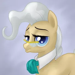 Size: 900x900 | Tagged: artist:arrkhal, derpibooru import, duckface, glasses, mayor mare, safe