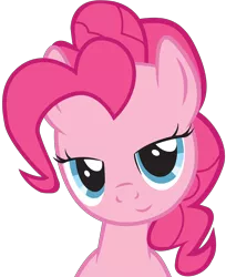 Size: 9436x11550 | Tagged: absurd resolution, artist:slyfoxcl, bedroom eyes, derpibooru import, pinkie pie, show accurate, simple background, suggestive, transparent background, vector