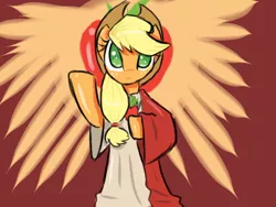 Size: 640x480 | Tagged: applejack, artist:acharmingpony, crossover, derpibooru import, jesus christ, parody, ponified, safe