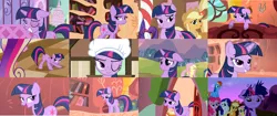 Size: 2048x863 | Tagged: derpibooru import, facial expressions, lidded eyes, safe, screencap, twilight sparkle