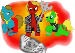 Size: 900x639 | Tagged: artist:spottycows, derpibooru import, glenn tipton, judas priest, k.k. downing, ponified, rob halford, safe