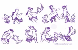 Size: 1600x1044 | Tagged: artist:nollidronoc, calvin and hobbes, dancing, derpibooru import, get, index get, repdigit milestone, safe, spike, twilight sparkle