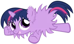 Size: 900x545 | Tagged: safe, artist:bronyboy, derpibooru import, twilight sparkle, fluffy pony, pony, unicorn, cute, filly, fluffy pony foal, simple background, solo, tongue out, transparent background, twifluff, unicorn twilight