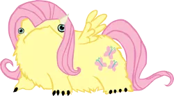 Size: 6110x3363 | Tagged: absurd resolution, alot, artist:asdflove, derpibooru import, fluttershy, hyperbole and a half, safe, simple background, solo, transparent background, vector