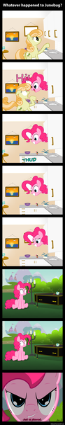 Size: 1380x8900 | Tagged: grimdark, artist:mrbastoff, derpibooru import, junebug, pinkie pie, earth pony, pony, casket, comic, female, just as planned, mare, meme