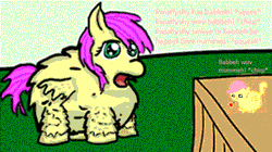 Size: 640x358 | Tagged: artist:fillialcacophony, derpibooru import, fluffy pony, fluffy pony foal, fluffy pony mother, fluffyshy, safe