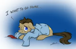 Size: 931x600 | Tagged: artist:caycowa, crying, derpibooru import, doctor whooves, sad, safe, time turner