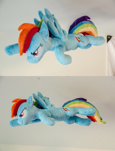 Size: 1000x1314 | Tagged: artist:makeshiftwings30, derpibooru import, doll, irl, photo, plushie, rainbow dash, safe, toy