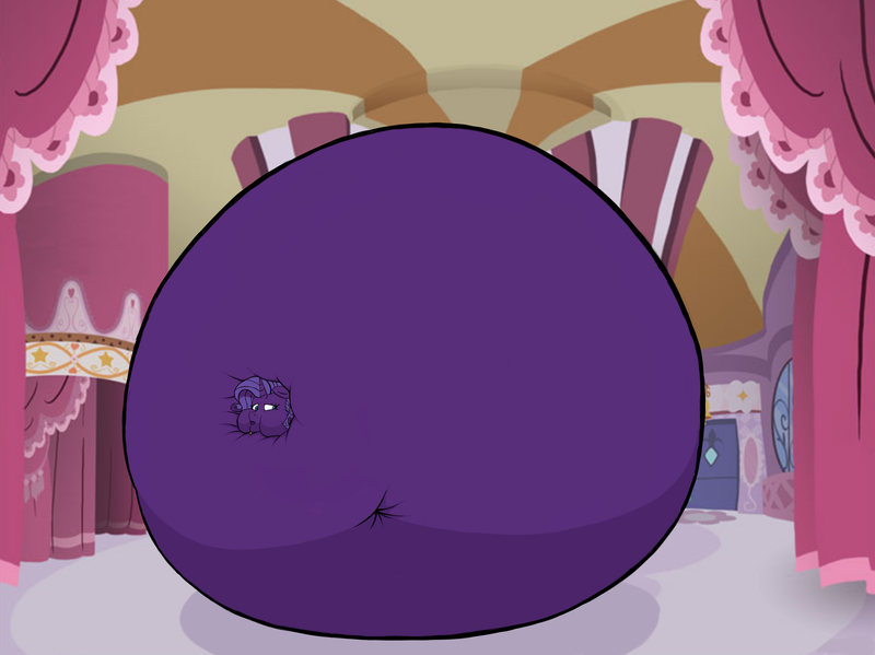 Size: 3919x2935 | Tagged: questionable, artist:stonershy, derpibooru import, rarity, bluebarity, blueberry, blueberry inflation, carousel boutique, female, high res, inflation, jewelry blues, sequence, solo, solo female, story included