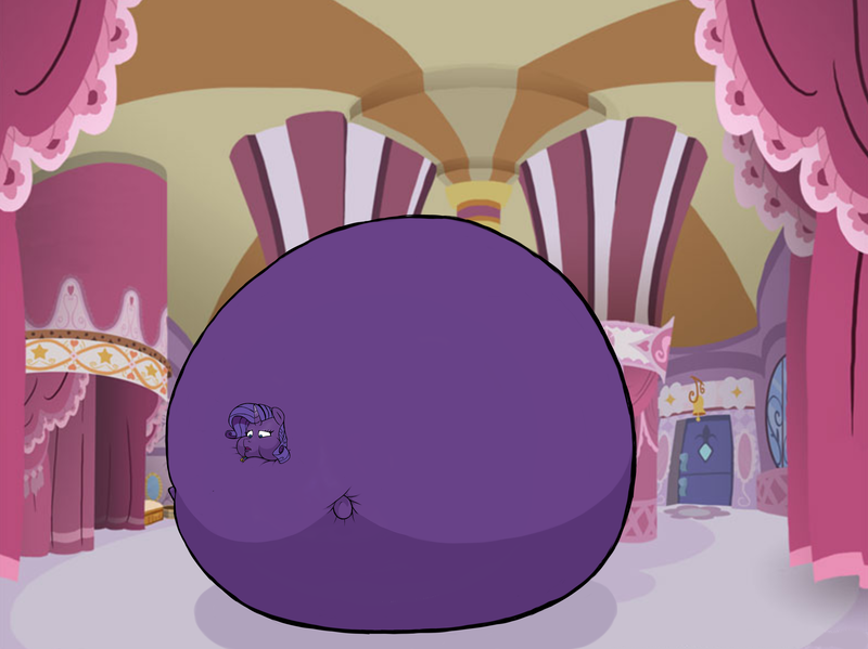 Size: 3919x2935 | Tagged: questionable, artist:stonershy, derpibooru import, rarity, bluebarity, blueberry, blueberry inflation, carousel boutique, female, high res, inflation, jewelry blues, sequence, solo, solo female, story included