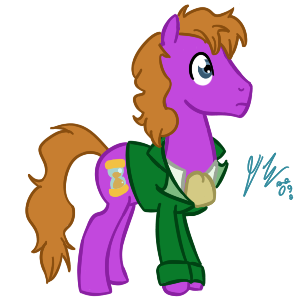 Size: 300x300 | Tagged: artist:antiwrathman, derpibooru import, doctor whooves, eighth doctor, safe, time turner