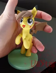 Size: 600x785 | Tagged: artist:viistar, derpibooru import, irl, photo, pikachu, pokémon, ponified, ponychuu, safe, sculpture