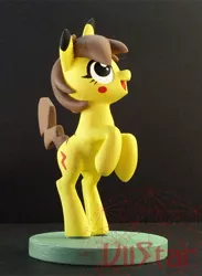 Size: 600x821 | Tagged: artist:viistar, derpibooru import, irl, photo, pikachu, pokémon, ponified, ponychuu, safe, sculpture