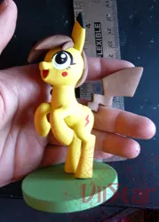 Size: 600x838 | Tagged: artist:viistar, derpibooru import, irl, photo, pikachu, pokémon, ponified, ponychuu, safe, sculpture