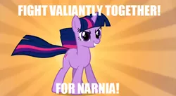 Size: 640x350 | Tagged: chronicles of narnia, derpibooru import, image macro, safe, screencap, twilight sparkle