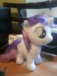 Size: 1920x2560 | Tagged: artist:tres-apples, derpibooru import, irl, photo, plushie, safe, solo, sweetie belle