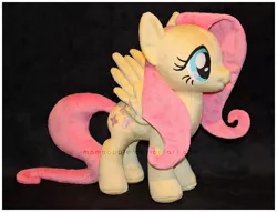 Size: 1000x762 | Tagged: artist:mamaapple, derpibooru import, fluttershy, irl, photo, plushie, safe, solo
