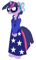 Size: 558x926 | Tagged: safe, artist:lorettafox, derpibooru import, twilight sparkle, clothes, dress