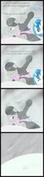 Size: 730x2875 | Tagged: safe, artist:erthilo, derpibooru import, octavia melody, vinyl scratch, earth pony, pony, unicorn, ask octavia, blizzard, christmas arc, clothes, cold, comic, duo, duo female, faint, female, mare, sad, scarf, sick, snow, snowfall, tumblr