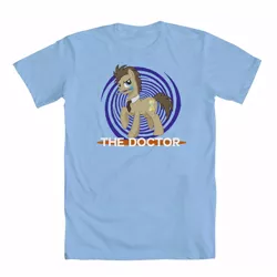 Size: 1000x1000 | Tagged: clothes, derpibooru import, doctor whooves, irl, merchandise, official, photo, safe, shirt, time turner, welovefine