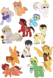 Size: 828x1211 | Tagged: artist:akie-tara, canada, china, clothes, derpibooru import, england, france, germany, hetalia, italy, japan, nation ponies, ponified, prussia, romano, russia, safe, sealand, united states