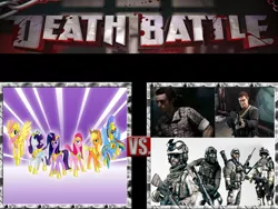 Size: 1600x1200 | Tagged: applejack, battlefield 3, death battle, derpibooru import, fluttershy, mane six, meme, meta, pinkie pie, rainbow dash, rarity, safe, twilight sparkle