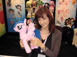 Size: 640x480 | Tagged: artist:chythar, derpibooru import, firefly, g1, g1 to g4, generation leap, irl, lauren faust, photo, plushie, safe