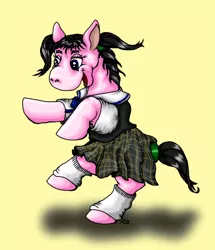 Size: 829x963 | Tagged: artist:suzidragonlady, derpibooru import, ling xiaoyu, ponified, safe, tekken