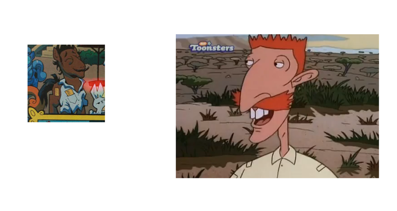 Size: 878x468 | Tagged: comic, comparison, derpibooru import, idw, meta, nigel thornberry, safe, wild thornberry