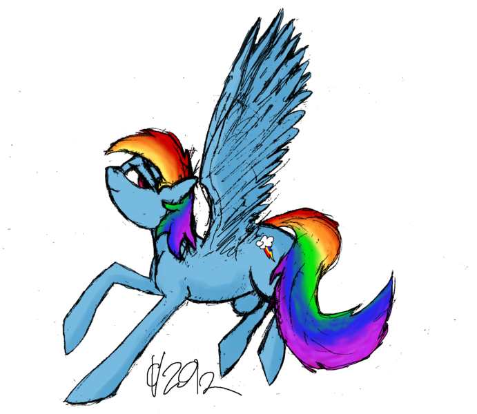 Size: 1633x1418 | Tagged: safe, artist:ponyrave, derpibooru import, rainbow dash, pegasus, pony, female, mare, simple background, solo, spread wings, transparent background, wings