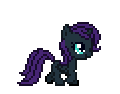 Size: 120x94 | Tagged: safe, artist:lightningbolt, derpibooru import, oc, oc:nyx, unofficial characters only, alicorn, pony, alicorn oc, animated, desktop ponies, pixel art, simple background, solo, sprite, transparent, transparent background