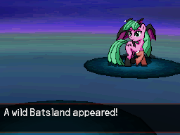 Size: 256x192 | Tagged: safe, artist:dmn666, derpibooru import, ponified, bat pony, pony, crossover, morrigan aensland, pixel art, pokémon, ponymon, sprite