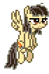 Size: 70x106 | Tagged: safe, artist:botchan-mlp, derpibooru import, wild fire, pegasus, pony, animated, desktop ponies, female, flying, mare, pixel art, simple background, solo, sprite, transparent background, unamused, wild fire is not amused