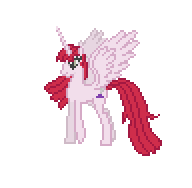 Size: 192x188 | Tagged: safe, derpibooru import, oc, oc:fausticorn, unofficial characters only, alicorn, pony, animated, cute, desktop ponies, faustabetes, lauren faust, simple background, sprite, transparent background