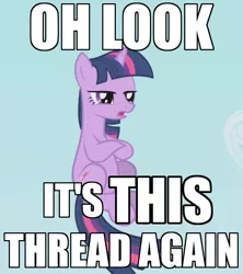 Size: 640x720 | Tagged: caption, derpibooru import, edit, edited screencap, female, image macro, mare, reaction image, safe, screencap, solo, the ticket master, twilight sparkle