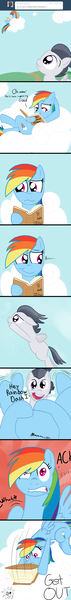 Size: 800x6797 | Tagged: questionable, derpibooru import, rainbow dash, rumble, pegasus, pony, lets ask rumble, ask, book, cloud, colt, comic, female, fifty shades of grey, implied masturbation, male, mare, tumblr