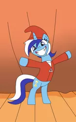 Size: 600x960 | Tagged: artist:edowaado, chip skylark, derpibooru import, minuette, ponified, safe, teeth, the fairly oddparents