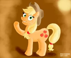 Size: 1280x1032 | Tagged: safe, artist:scobionicle99, derpibooru import, applejack, earth pony, pony, solo