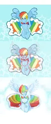 Size: 700x1700 | Tagged: anthro, breasts, clothes, derpibooru import, dress, exposed belly, gala dress, human facial structure, rainbow dash, redraw, suggestive