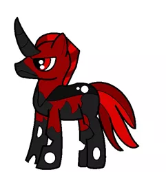 Size: 533x554 | Tagged: artist:jfpierre, bionicle, changelingified, derpibooru import, lego, makuta antroz, my little bionicle: destiny is magic, ponified, safe