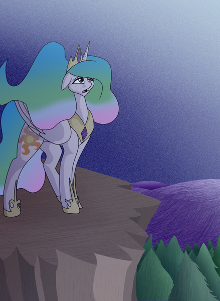 Size: 900x1231 | Tagged: artist:100yearslater, derpibooru import, princess celestia, safe, solo