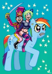 Size: 636x900 | Tagged: artist:curtsibling, derpibooru import, napoleon bonaparte, oc, oc:pegaslut, parody, rainbow dash, riding, safe