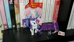 Size: 3648x2052 | Tagged: derpibooru import, figure, france, irl, photo, quick magic box, quick toys, rarity, safe, toy