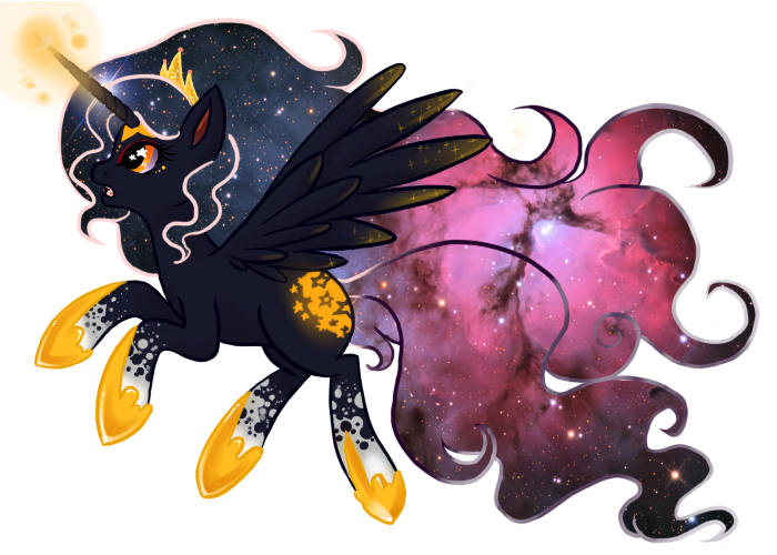 Size: 700x500 | Tagged: alicorn, alicorn oc, artist:kikuri-tan, derpibooru import, oc, safe, the universe