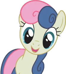 Size: 10287x11578 | Tagged: safe, artist:alien13029, derpibooru import, bon bon, sweetie drops, earth pony, pony, absurd resolution, looking at you, open mouth, simple background, smiling, solo, transparent background, vector
