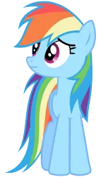 Size: 4000x7000 | Tagged: artist:anxet, derpibooru import, rainbow dash, sad, safe, simple background, solo, transparent background, vector