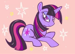Size: 2421x1763 | Tagged: safe, artist:termanianstar, derpibooru import, twilight sparkle, pony, unicorn, blushing, female, looking at you, mare, solo