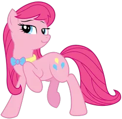 Size: 4706x4592 | Tagged: safe, artist:eruaneth, derpibooru import, octavia melody, pinkie pie, earth pony, pony, absurd resolution, alternate hairstyle, recolor, simple background, solo, tavified, transparent background