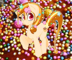Size: 5000x4166 | Tagged: absurd resolution, artist:mrw32, derpibooru import, female, food pony, oc, original species, peru, peruvian, safe, turron, turron pony, unofficial characters only