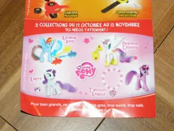 Size: 600x450 | Tagged: derpibooru import, french, irl, official, photo, princess celestia, quick, quick toys, rainbow dash, rarity, safe, toy, twilight sparkle